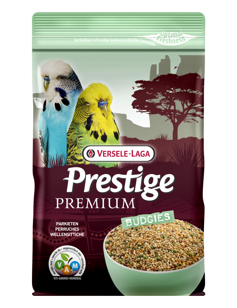 Versele-Laga Prestige Premium Bird Food for Budgie (800g) $13.55