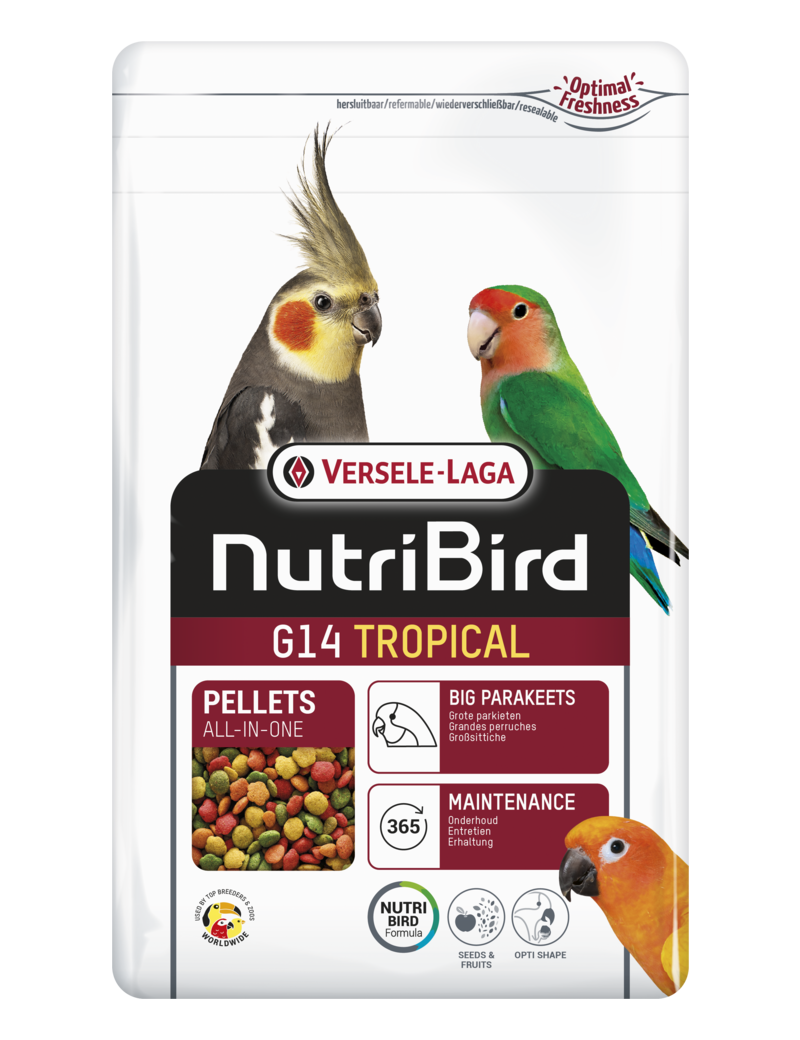 NutriBird B14 Tropical Maintenance Food For Large Parakeets (1kg) $18.07