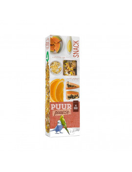 Puur Treat Sticks Budgies Papaya/Orange (2pcs) $7.90