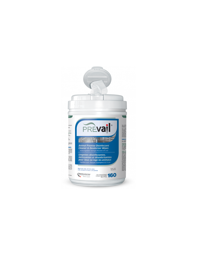 Prevail™ Vet Grade Avian Disinfectant Wipes (160/PK) $38.41