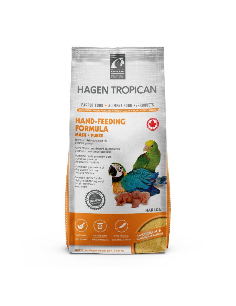 Tropican Hand-Feeding Formula - 400 g (0.88 lb) $10.16