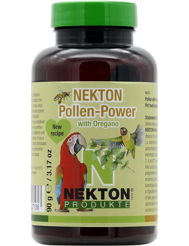 Nekton Pollen Powder with Oregano For Birds 90g (Exp: 2024-03-08) $33.89