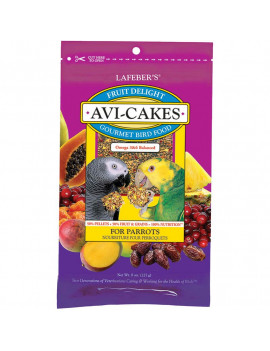 Lafeber Fruit Delight Avi-Cakes for Parrots 8oz