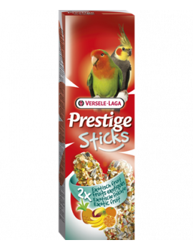 Prestige Treat Stick with Exotic Fruit for Large Parakeets (2x70g) $10.16