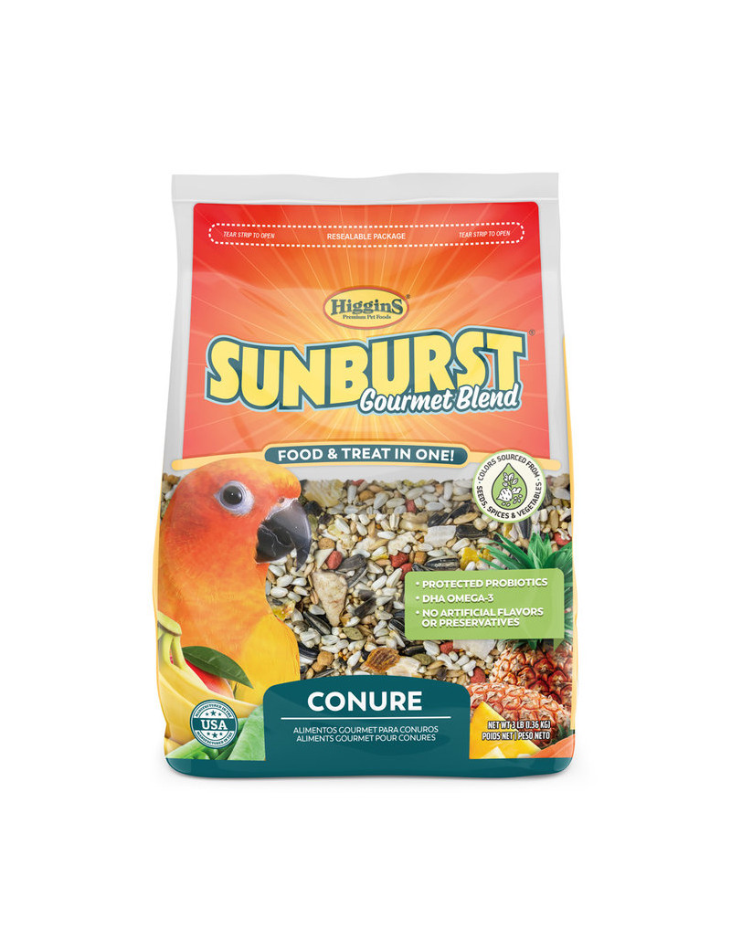 Sunburst Gourmet Blend for Conure (3lb) $24.85