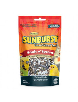 Sunburst Gourmet Natural Bird Treats Soak n’ Sprout (3oz)