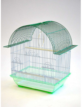 Dome Top Small Bird Cage with Inside Feeders $45.19