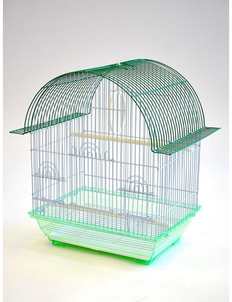 Dome Top Small Bird Cage with Inside Feeders $45.19