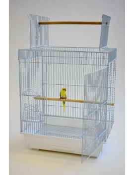 Square Small Bird Cage with Open Top Feature $96.04
