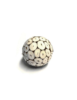 Natural Sola Coin Ball 6cm $1.23