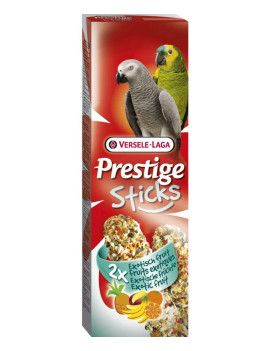 Prestige Treat Stick with Exotic Fruit for Parrots (2x70g) $10.16