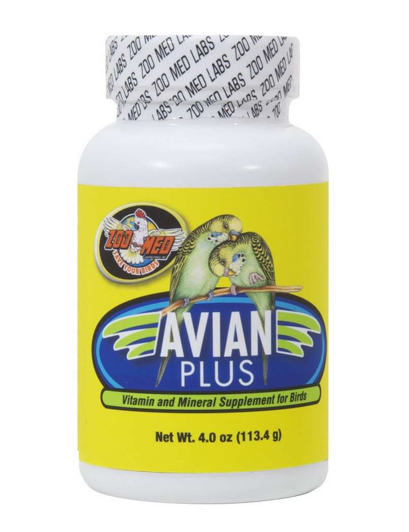 Zoo Med’s Avian Plus™ Vitamin and Mineral Supplement for Birds (4oz) $20.33