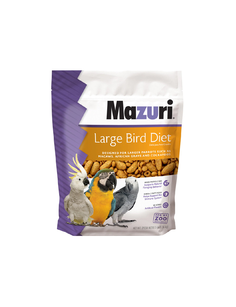 MAZURI® Large Bird Diet (3lb) $28.24