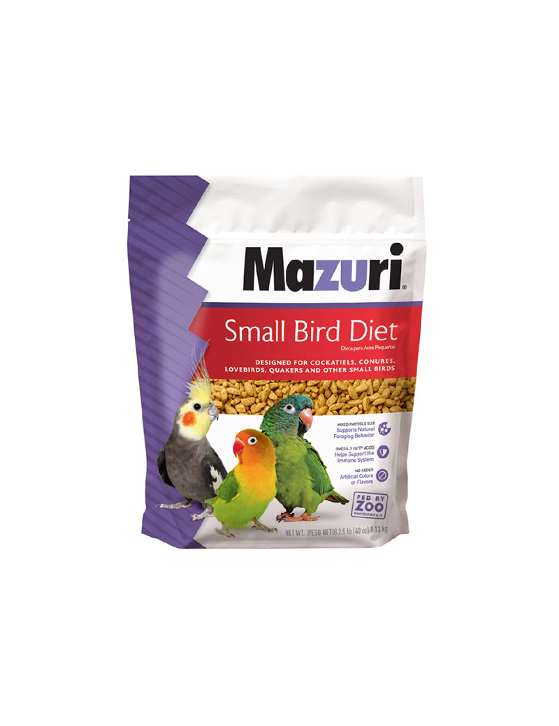 MAZURI® Small Bird Diet (2.5lb) $25.98