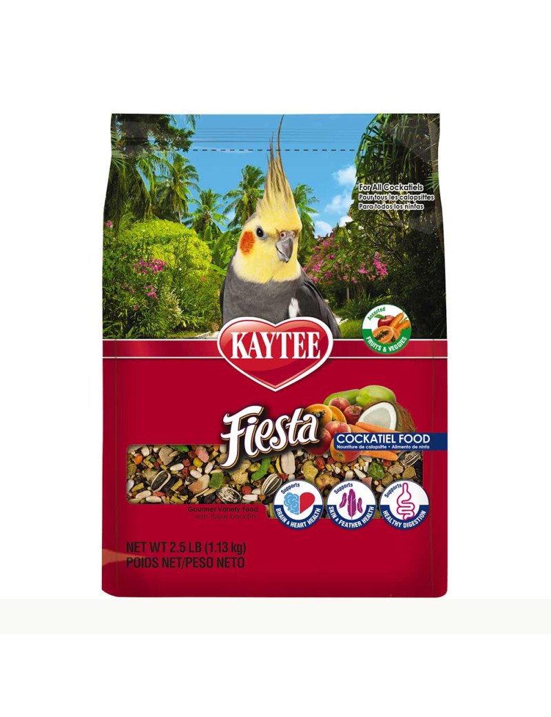 Kaytee Fiesta Cockatiel Food (2.5lb) $21.46