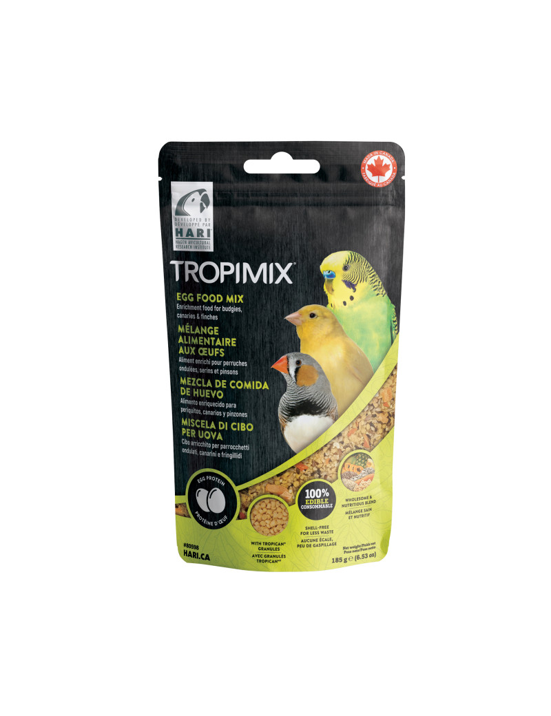 Tropimix Egg Food Mix for Small Birds (185g) $7.90