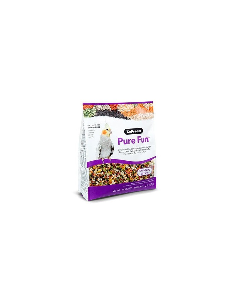 Zupreem Pure Fun for Medium Birds 2lbs $30.50