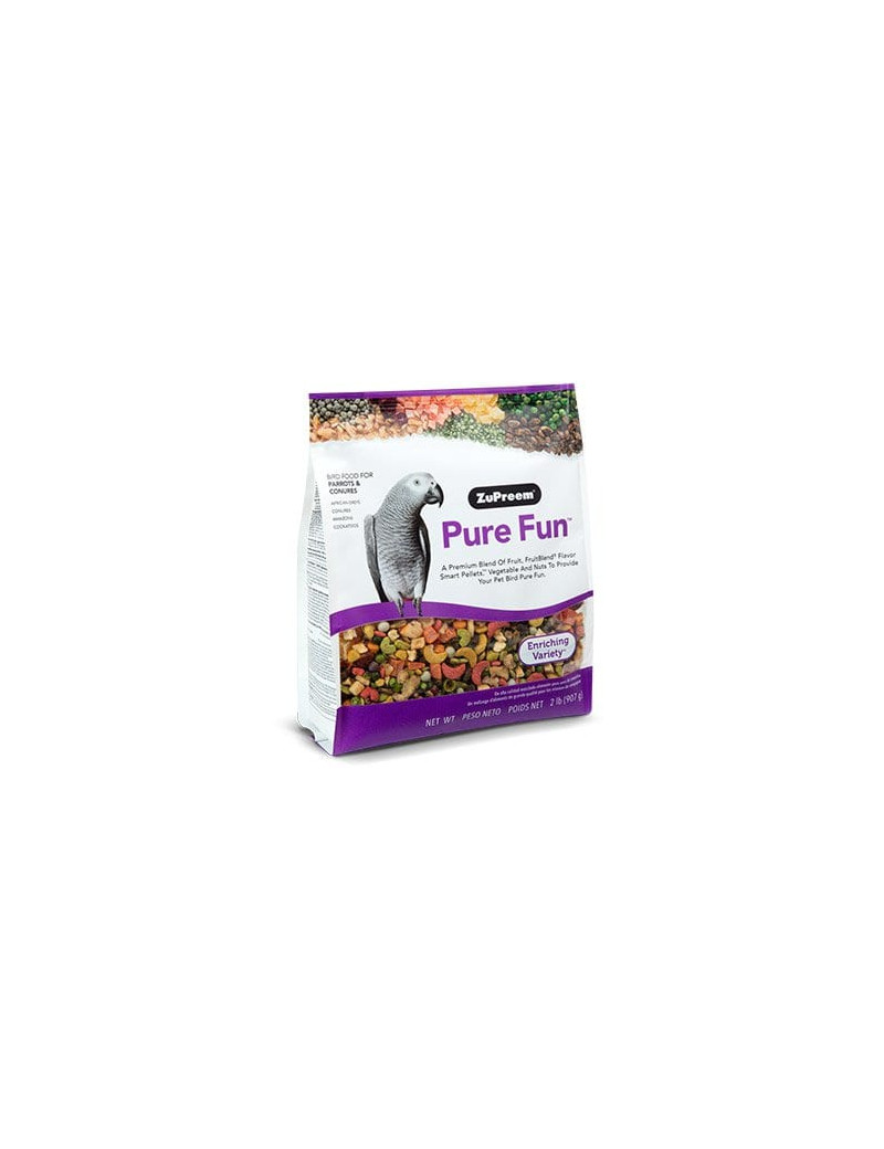 Zupreem Pure Fun for Parrots 2lbs $33.89