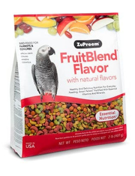 Zupreem Fruit Blend for Parrots 2lb $28.24