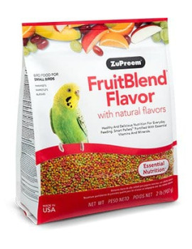 Zupreem Fruit Blend for Small Birds 2lbs $27.11