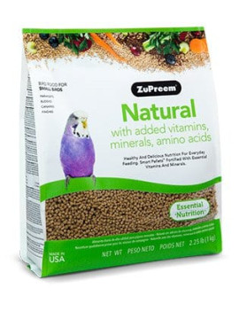 Zupreem Natural Small Bird Food 2.25lbs $27.11