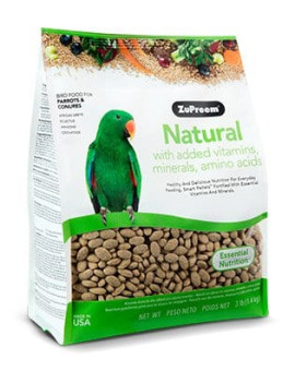 Zupreem Natural Parrot and Conure (3lbs) $29.37