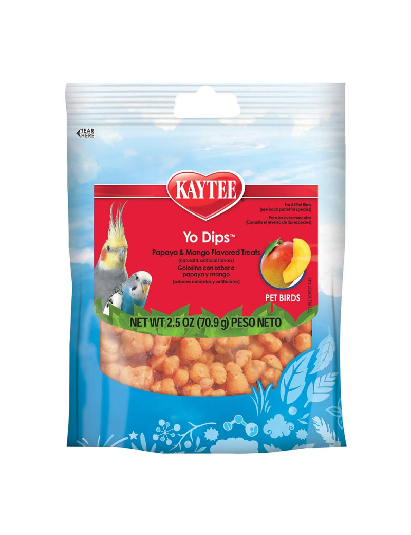 Kaytee Yo Dips Papaya & Mango Flavored Treats for Pet Birds 2.5oz $10.16