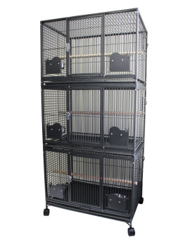 Triple Stacked Parrot Breeding Cage $1,580.87