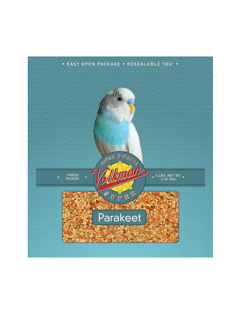 Volkman Avian Science Super Parakeet 4lb $24.85 Volkman Avian Science Super Parakeet 4lb $24.85