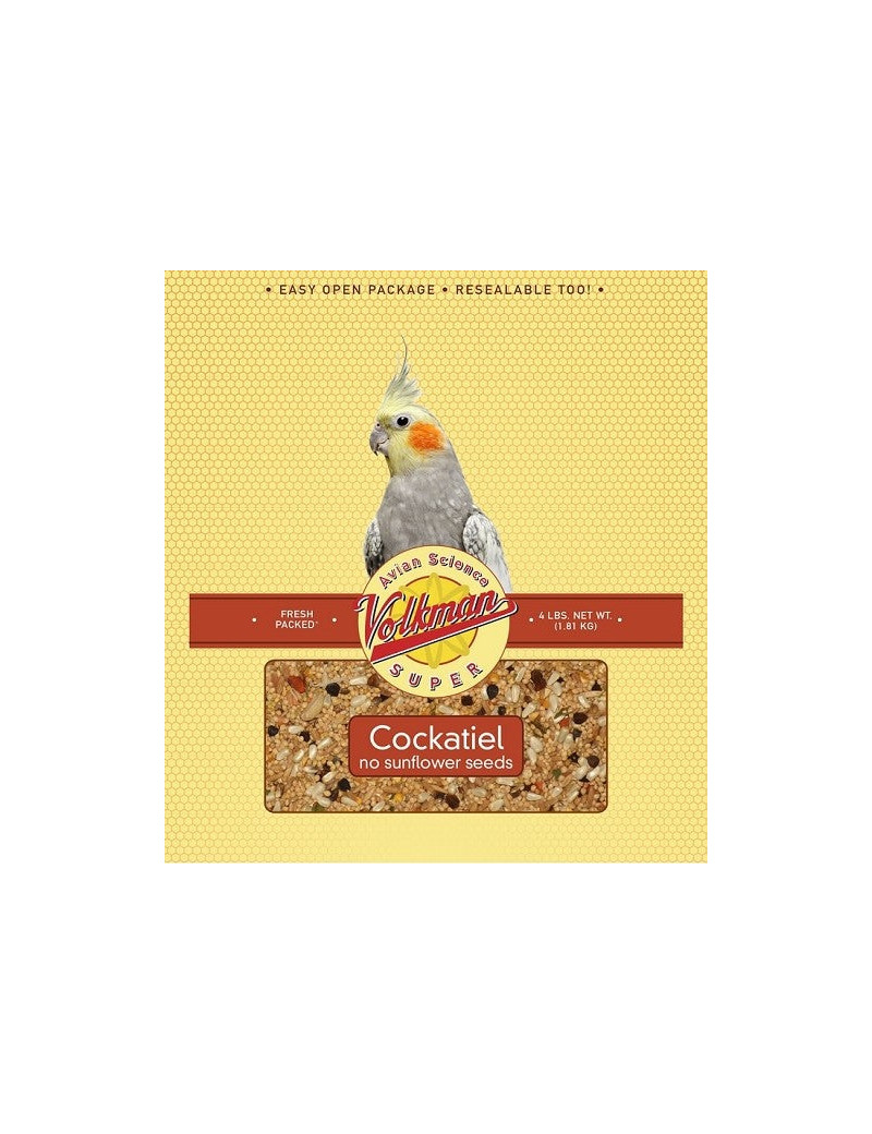 Avian Science Super Cockatiel No Sunflower 4lb $27.11 Avian Science Super Cockatiel No Sunflower 4lb $27.11