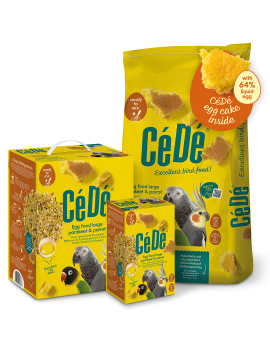 CeDe Egg Food for Parrots (1kg or 2.2lbs) $18.07