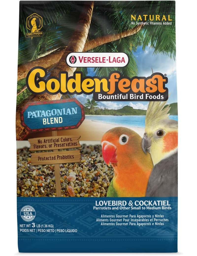 Goldenfeast Patagonian Blend Bird Food (3lb) $39.54 Goldenfeast Patagonian Blend Bird Food (3lb) $39.54