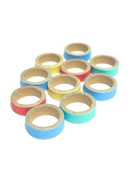 Small Paper Bagel for Bird Toys (10 pcs) $5.64