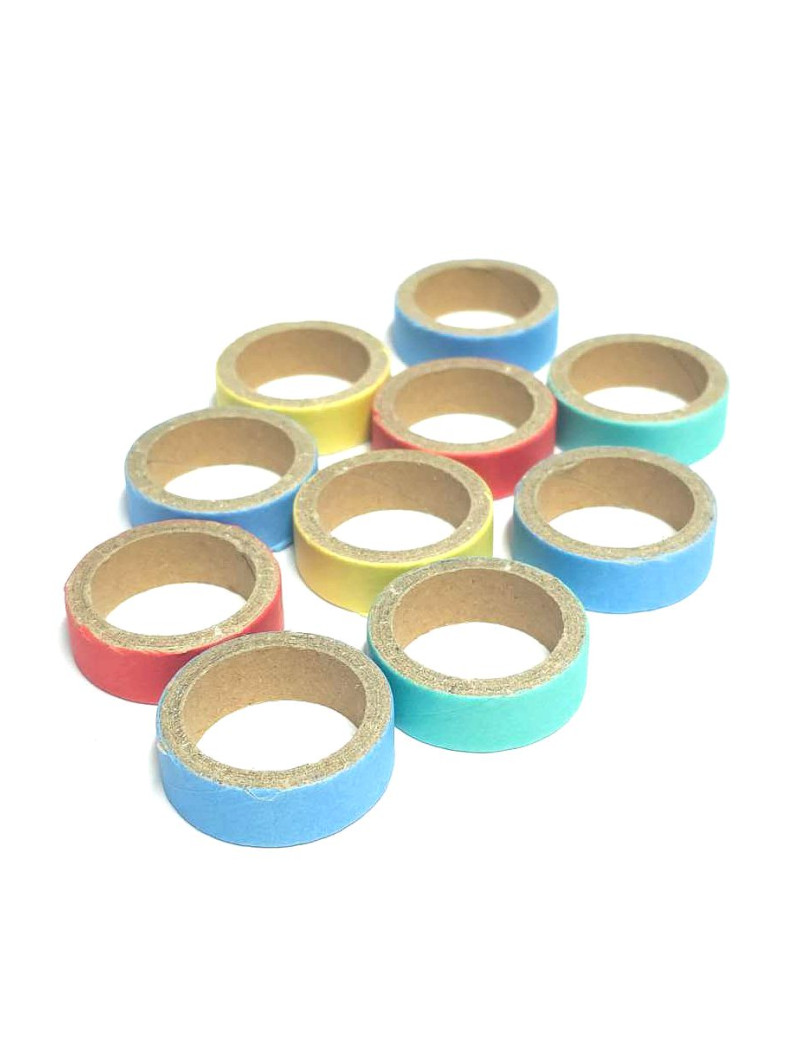 Small Paper Bagel for Bird Toys (10 pcs) $5.64