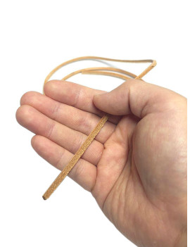 Naturally Tanned Leather Strip (1m) $2.25