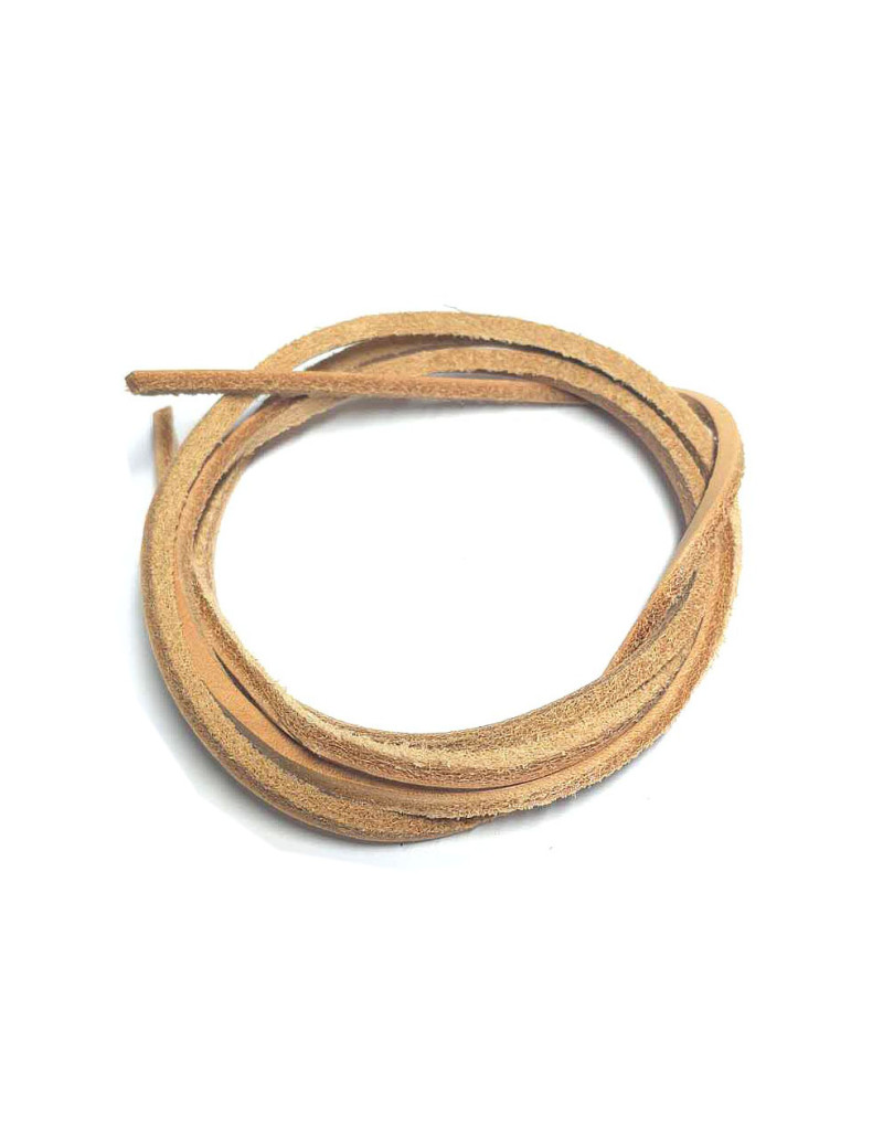 Naturally Tanned Leather Strip (1m) $2.25