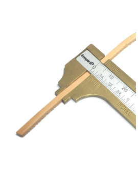 Naturally Tanned Leather Strip (1m) $2.25