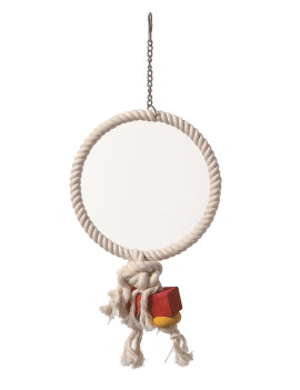 Single Cotton Rope Ring Swing for Birds $11.29