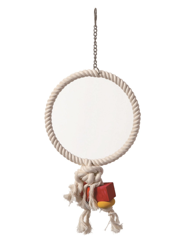 Single Cotton Rope Ring Swing for Birds $11.29