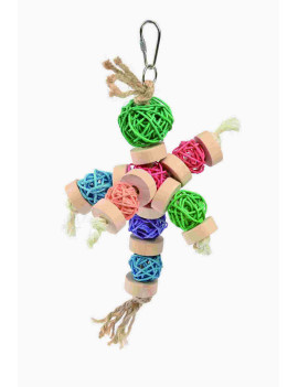 Little Wicker Ball Man Toy for Birds $12.42