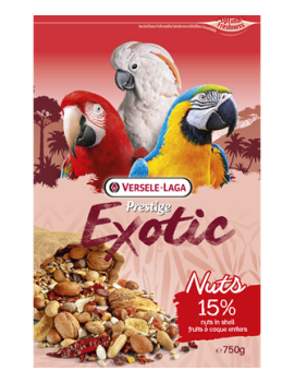 Versele-Laga Parrots Exotic Nuts Mix (600g) $19.20