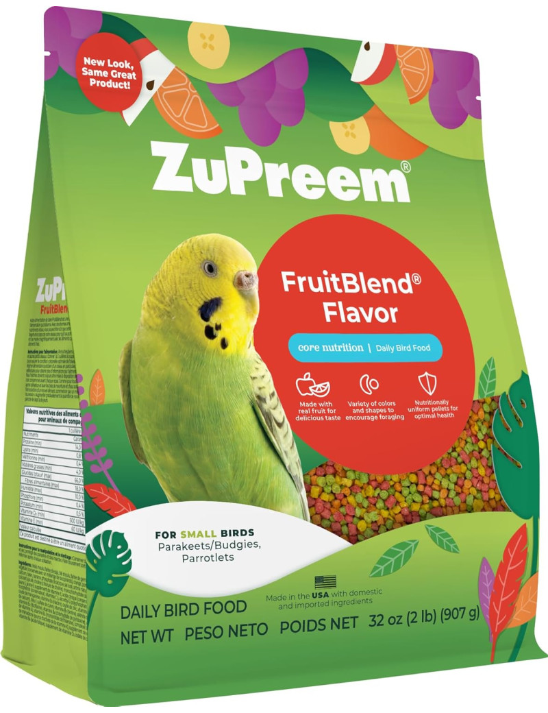 Zupreem Fruit Blend for Small Birds 2lbs $27.11