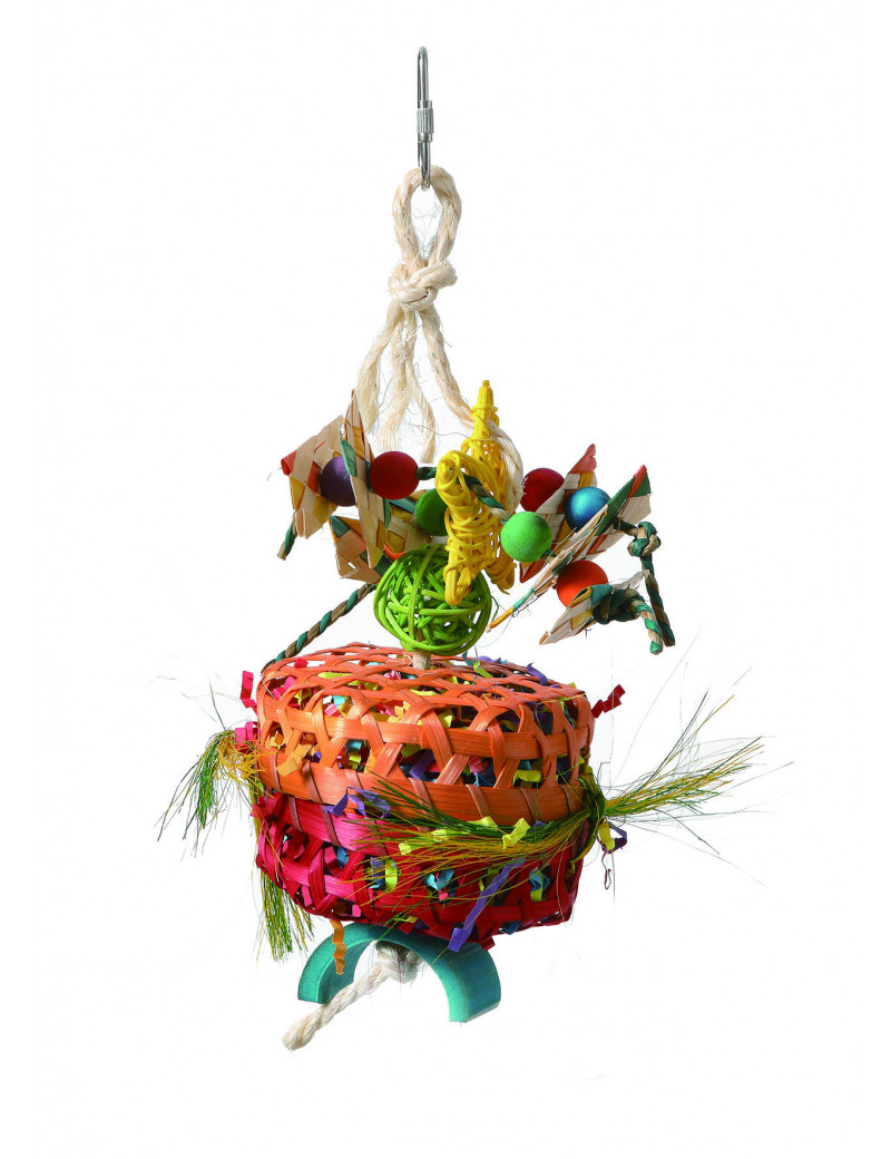 Natural Foraging Basket Parrot Bird Toy $19.20