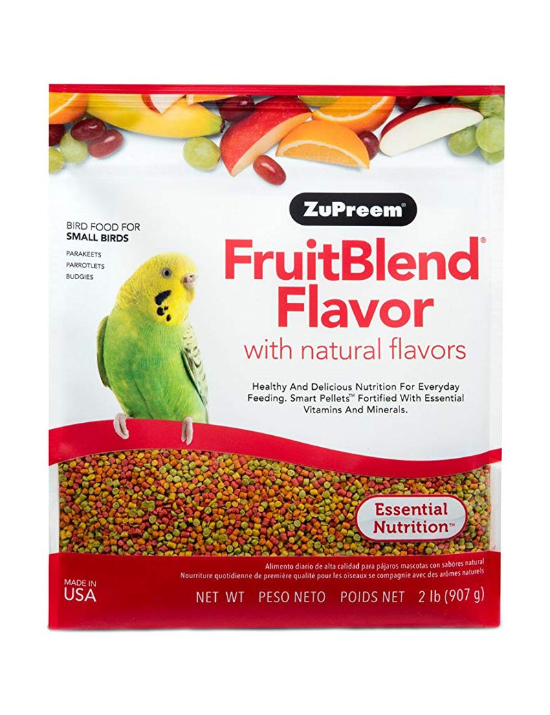 Zupreem Fruitblend Bird Food Small (2lbs) $20.89