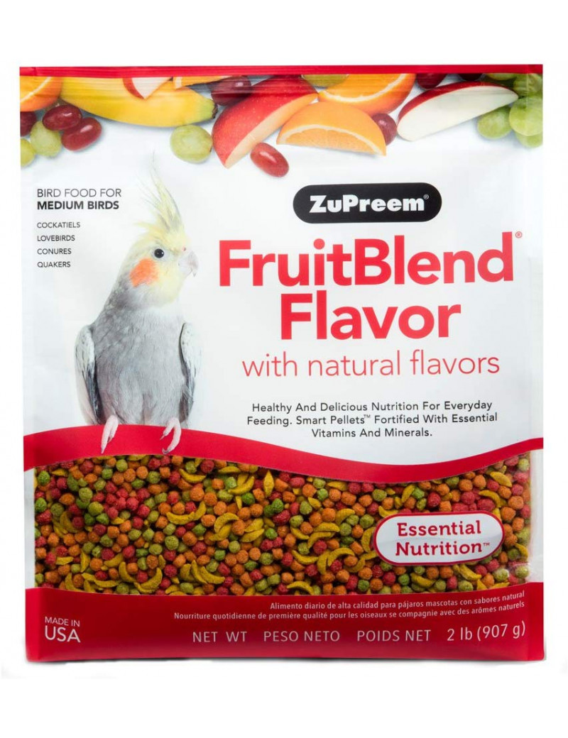 Zupreem Fruitblend Bird Food Medium (2lbs) $22.59