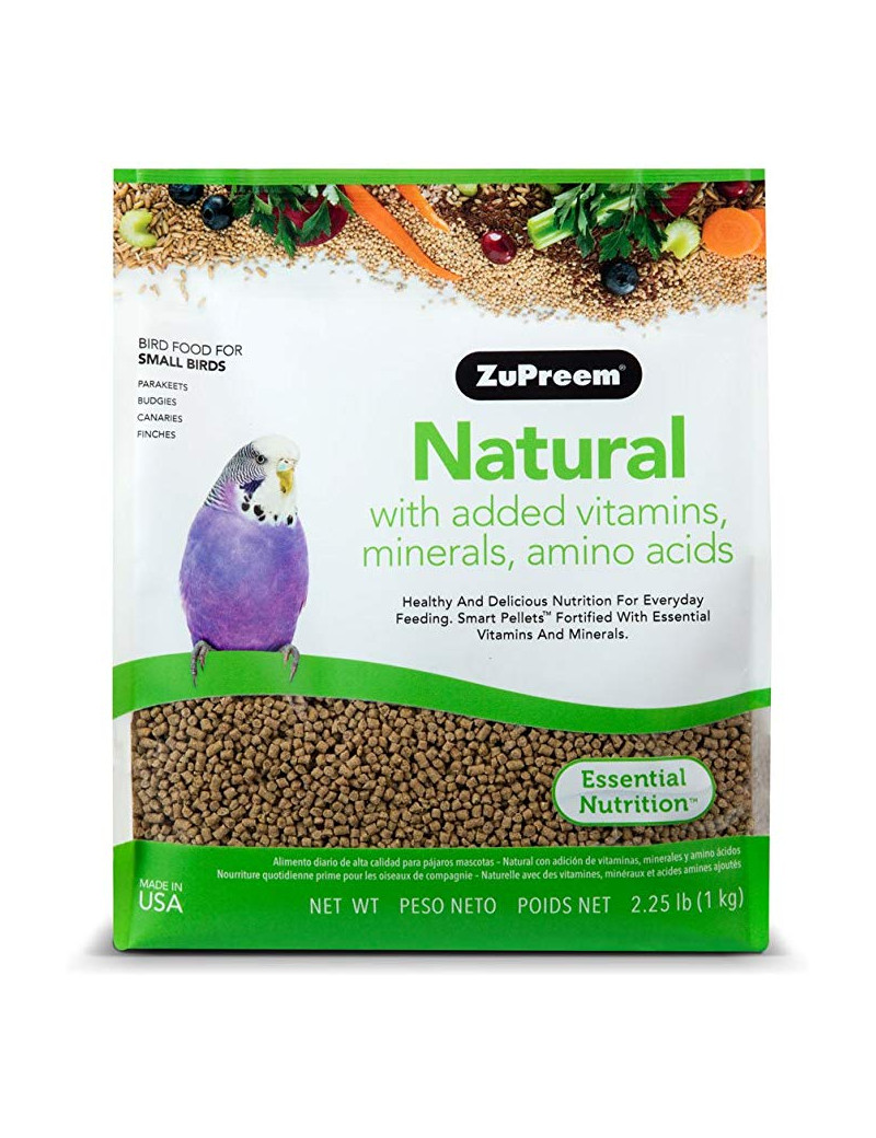 ZuPreem Natural Small Bird Food 2.25lbs (Exp 2024-02-28) $24.85