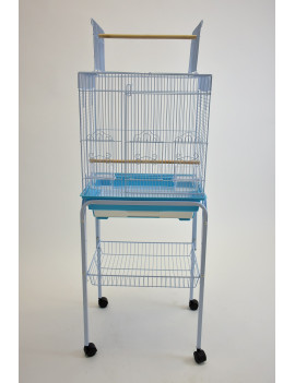 Small Open Top Bird Cage with Rolling Stand $134.47
