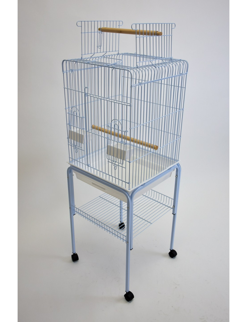 18" Open Top Parrot Cage with Rolling Stand $197.75