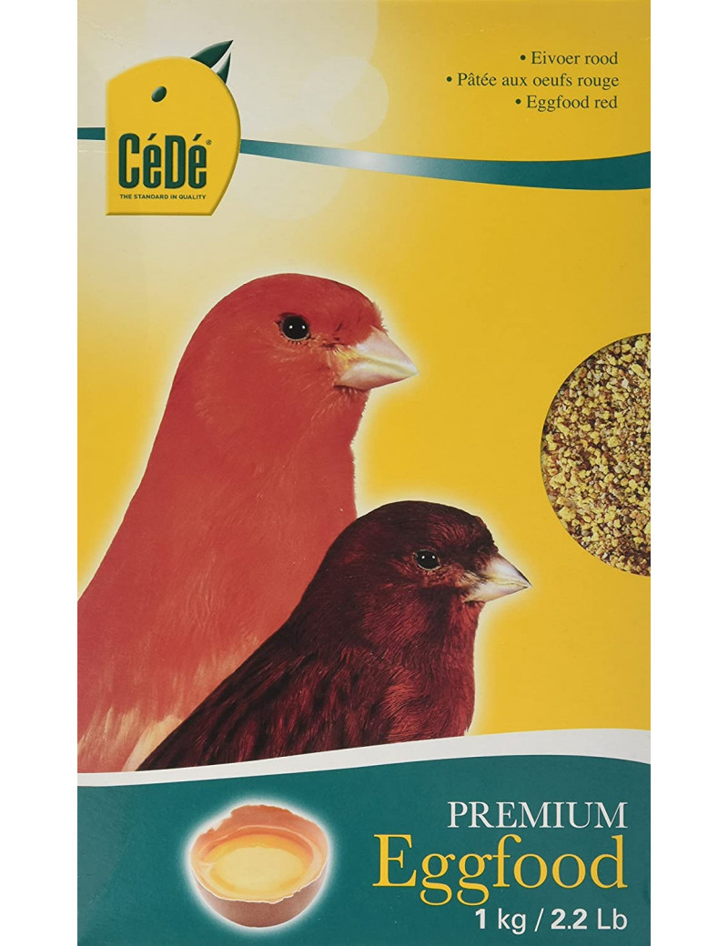 CeDe Canary Egg Food Red (1kg or 2.2lbs) $14.68
