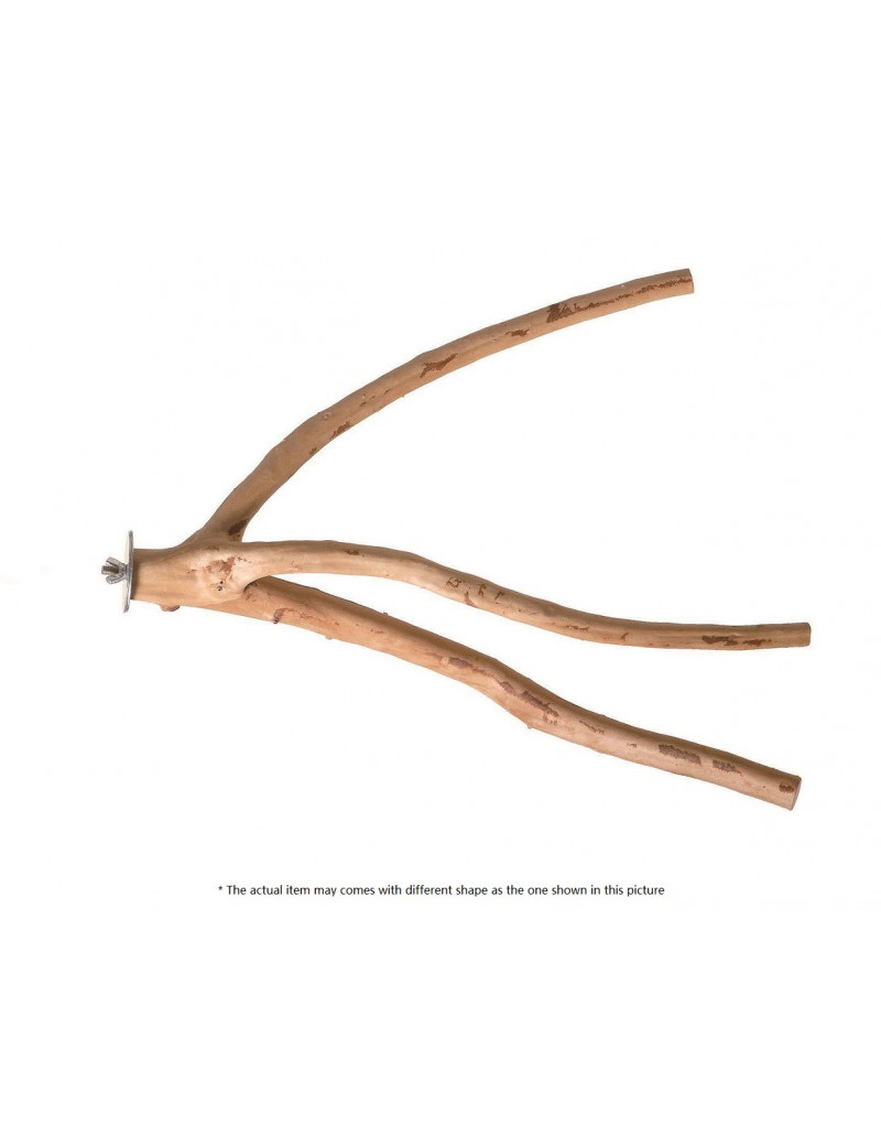 Large Multi Branch Natural Wood Perch for Parrot Bird $16.94